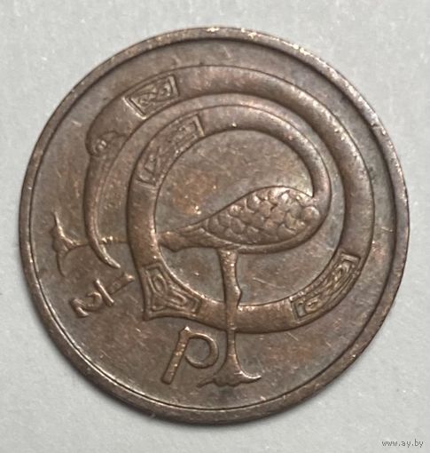 Монета 1/2 пенни 1971 год. Ирландия.