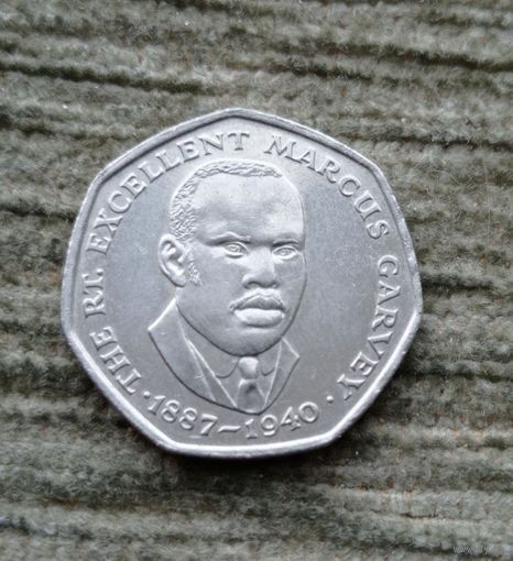 Werty71 Ямайка 25 центов 1992