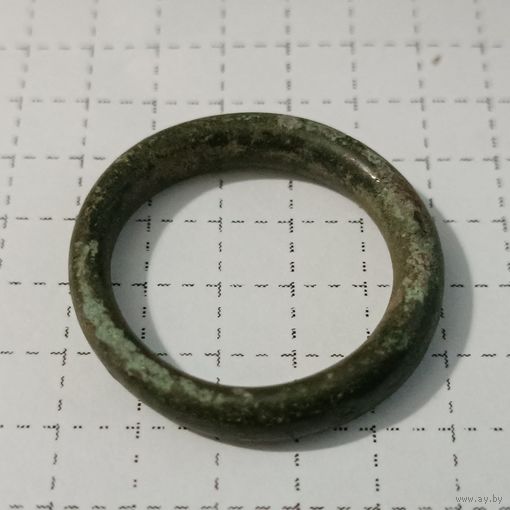 Кольцо литое старинное #76
