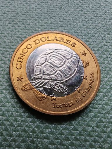 Галапагосские острова 5 долларов 2008