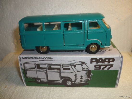 Модель авто РАФ 977. ЛАТВИЯ. 1:43. СССР.
