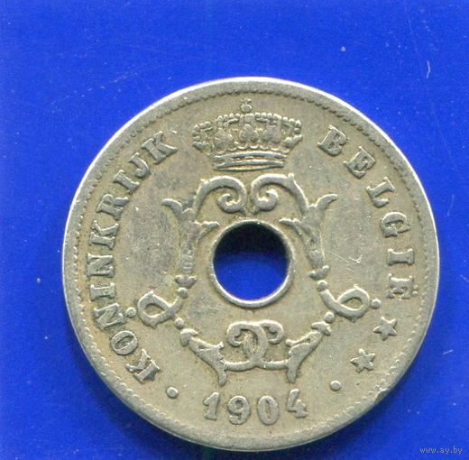 Бельгия 10 сантимов 1904 BELGIE