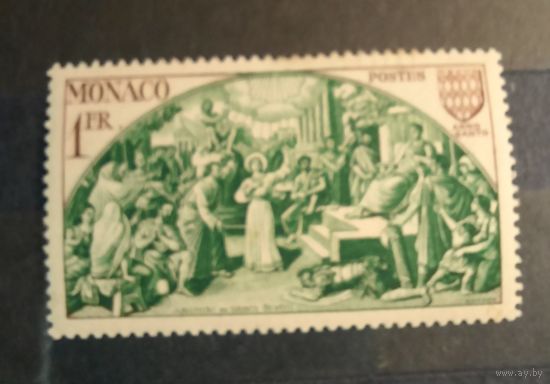 Монако 1951явление Святой Девы