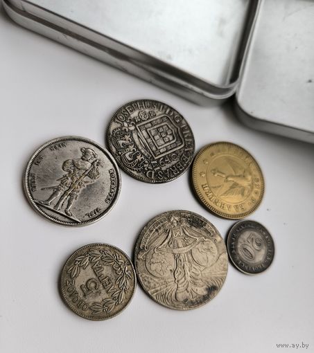 Лот монет копии. С рубля