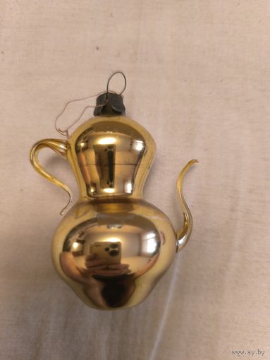 Ёлочная игрушка кофейник