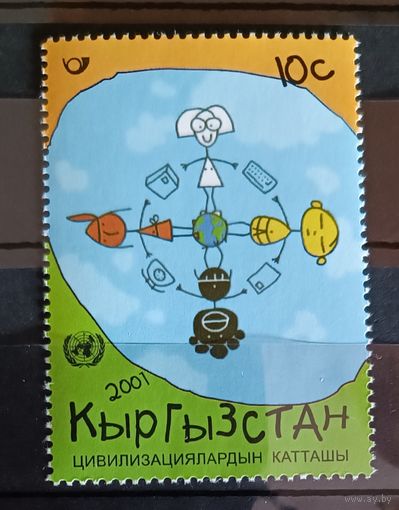 Киргизия 2001 Европа-септ диалог цивилизаций