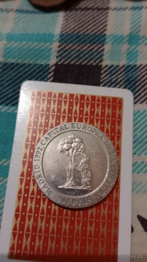 Испания 200 песет 1992