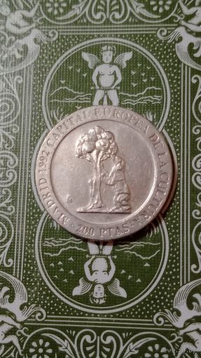 Испания 200 песет 1992