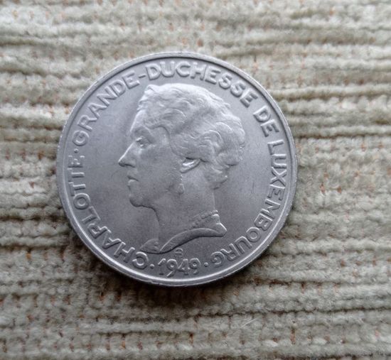 Werty71 Люксембург 5 Франков 1949 Блеск