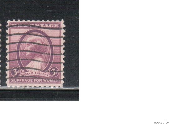 США-1936, (Мих.389), гаш.    , Личности (одиночка)(2)