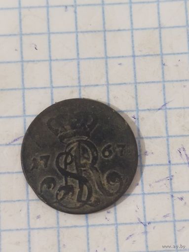 Грош 1767 (САП10Ж)