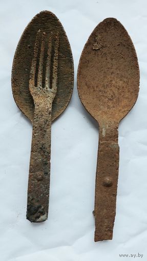 "Ложка -вилка".Германия.Железо.2 к-та.