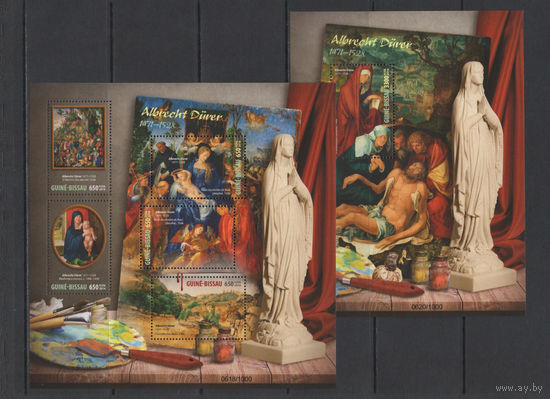 Гвинея Бисау 2016** Искусство Живопись Картины Немецкий живописец Альбрехт Дюрер