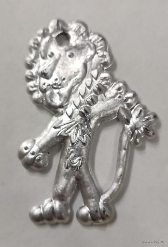 Елочная игрушка СССР пластик. с Лев