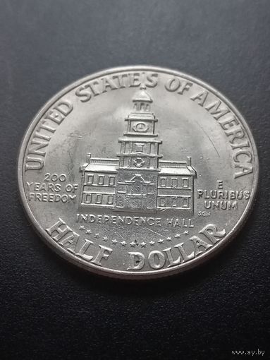США 50 центов 1976 г. - 200 лет независимости США