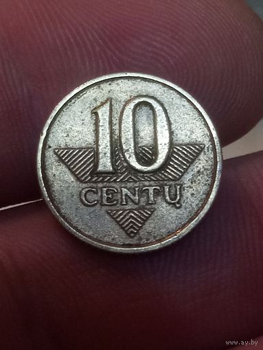 10 центов 1997 литва