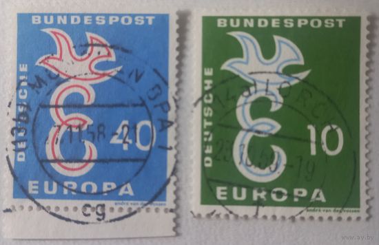 ФРГ. Марки Europa.