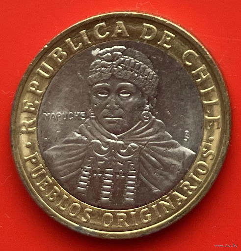 38-06 Чили 100 песо 2005 г.