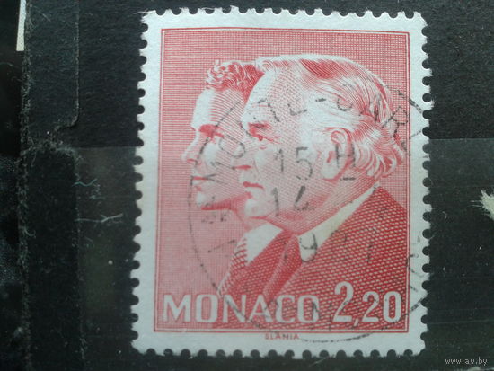 Монако, 1985. Князь Ренье и принц Альберт