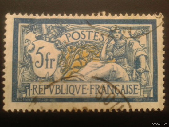 Франция 1900 стандарт, аллегория