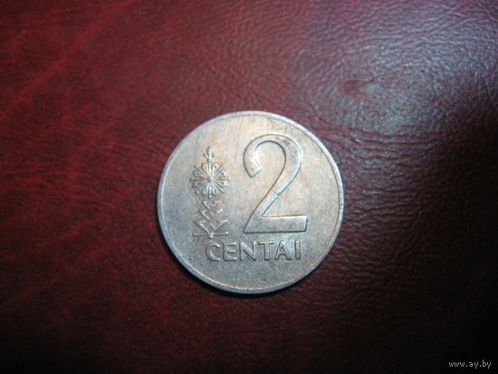 2 цента 1991 год Литва