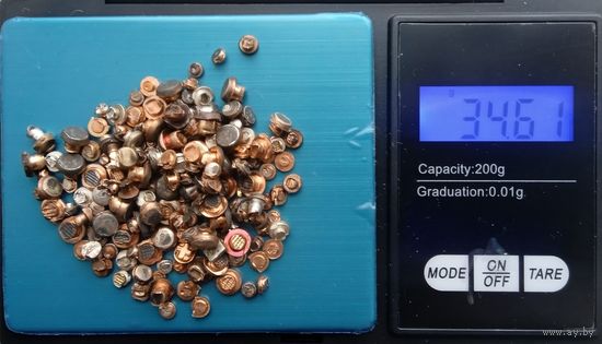 Контакты на меди.