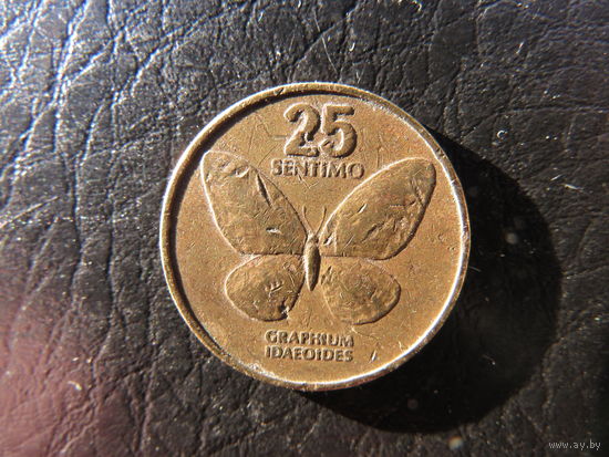 Филиппины. 25 сентимо. 1988. С 20 копеек. Распродажа коллекции. Смотрите другие лоты.