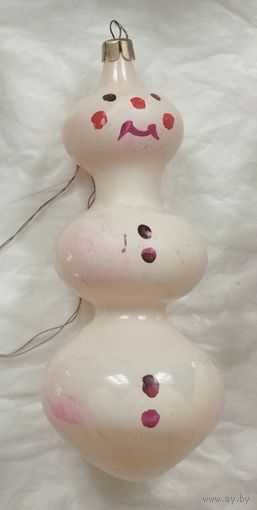 Ёлочная игрушка снеговик