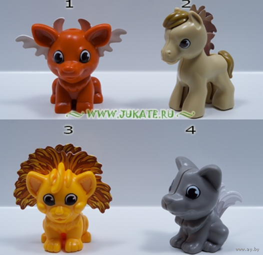 Серия игрушек из киндера