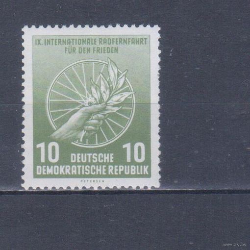 [1962] Германия,ГДР 1956. Велоспорт.Велогонка Мира. MNH