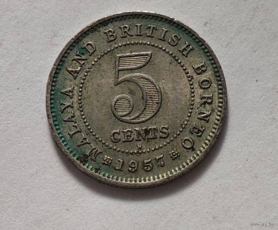 Британское Борнео 1957  год