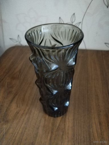 Ваза ссср цветное стекло. 1960-70х.гг.