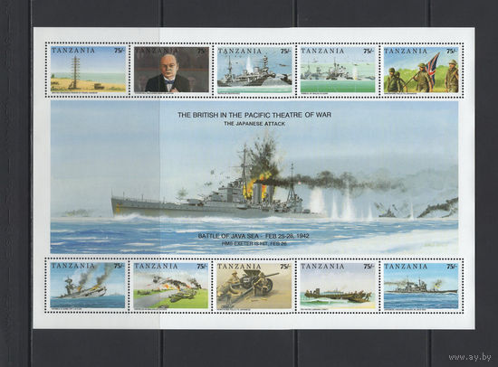 Война Танзания 1992** Британия на Тихоокеанском театре военных действий Второй мировой войны, Японская атака по захвату острова Ява