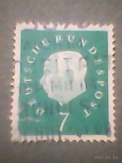 ФРГ. Стандарт. 1959г. гашеная
