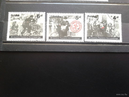 Польша, 1984, 40 лет Варшавского восстания