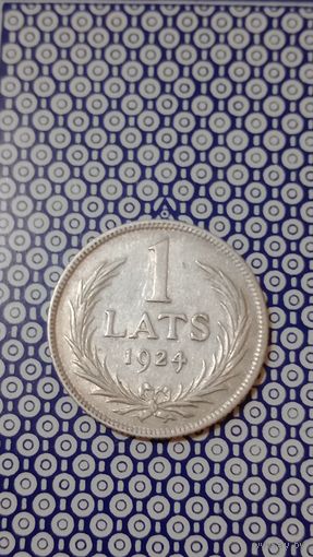 Латвия 1 лат 1924