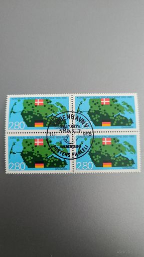 Квартблок спец гашения 1985,Дания