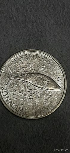 Хорватия 2 куны 1998 надпись на латыни