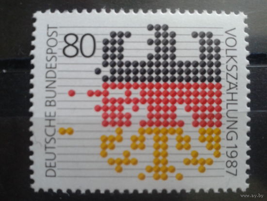 ФРГ 1987 герб** Михель-2,2 евро