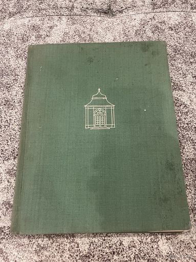 Малая архитектура в немецком садовом искусстве. 1956. Kleinarchitekturen in der deutschen Gartenkunst. Carl F.E.