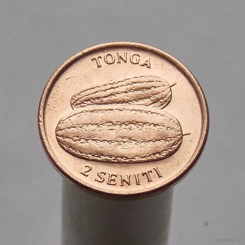 Тонга 2 сенити 1975