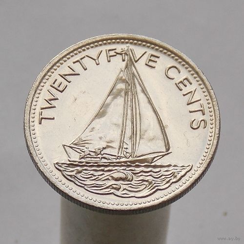 Багамские острова 25 центов 2005