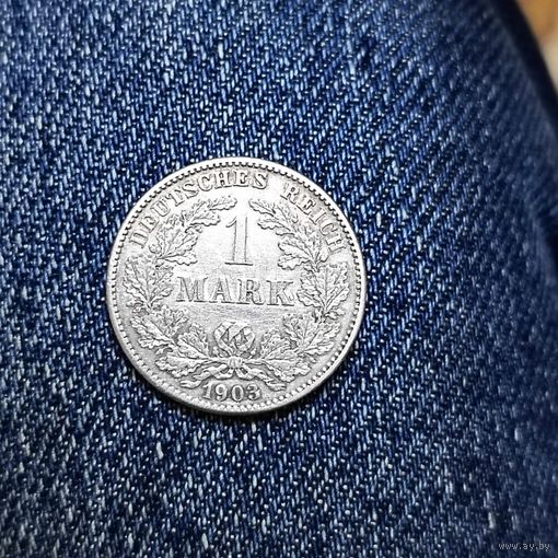 1 марка(1903г.) (G). Пруссия.Расспродажа! Состояние!