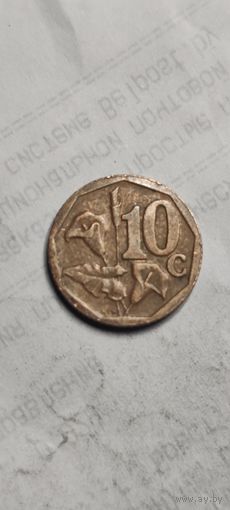 Африка 10 цент 2004