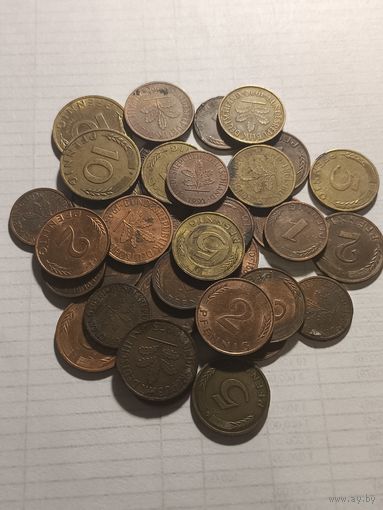 Сборный лот Пфеннигов.