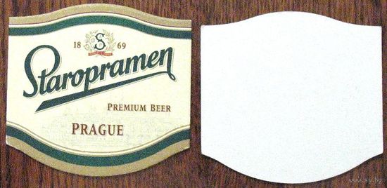 Подставка под пиво Staropramen /Чехия/