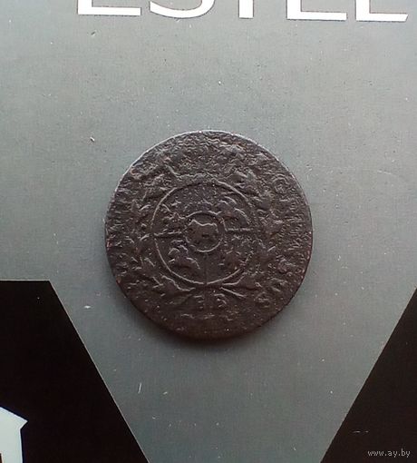 1 грош 1787 года