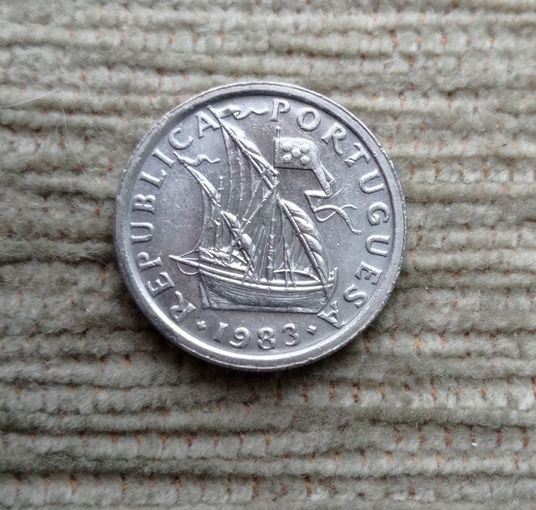 Werty71 Португалия 2,5 эскудо 1983 Корабль