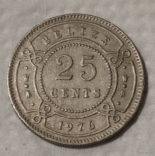 Белиз 25 центов, 1976 (14-8-16)
