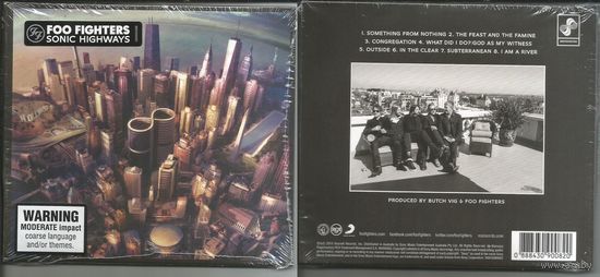 FOO FIGHTERS - Sonic Highways (2014 CD Австралия) новый запечатан
